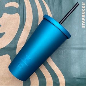 STARBUCKS 🧜‍♀️ Reserve Matte Teal Blue Tumbler